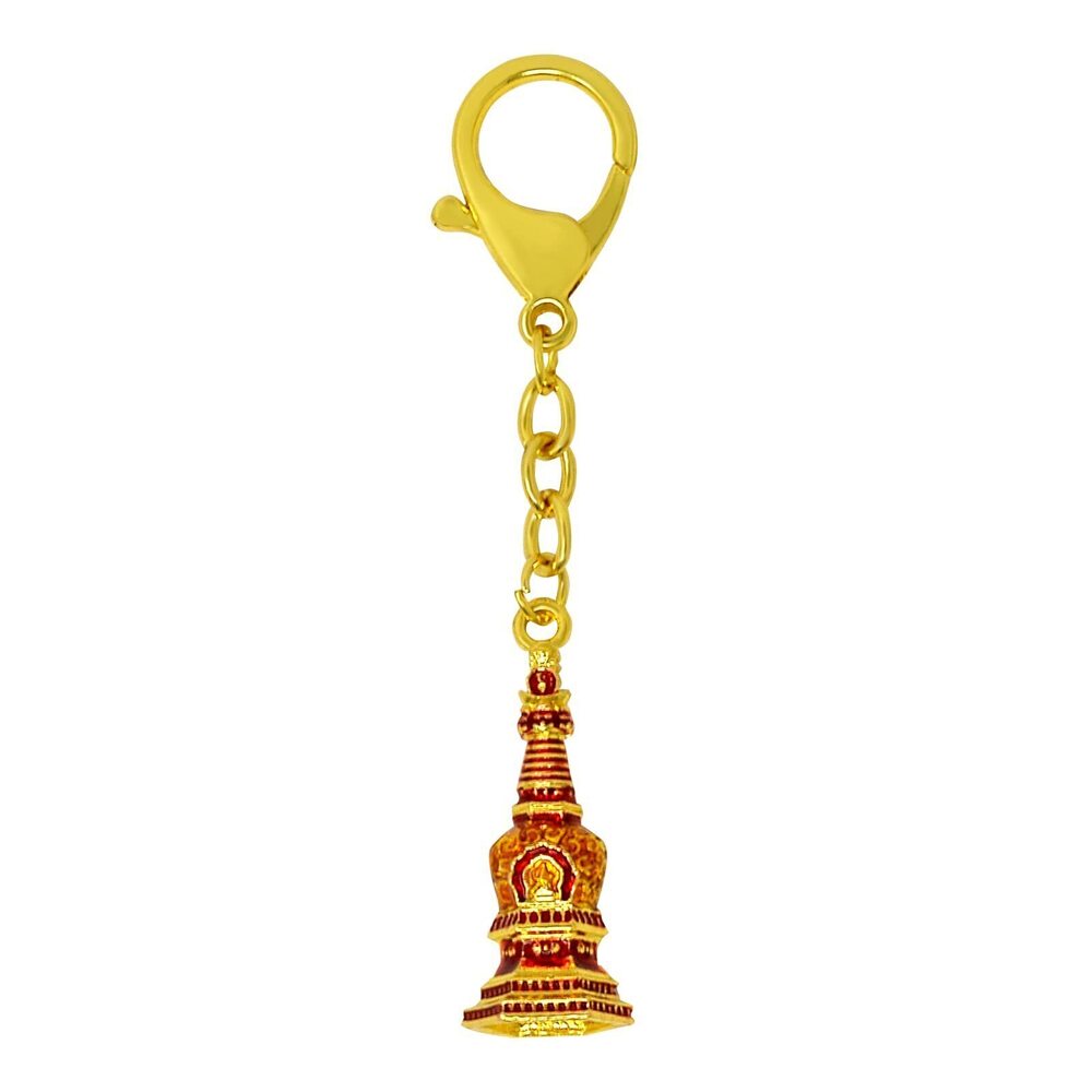 3116 FengShui Manjushri Wisdom Stura Keychain W5035
